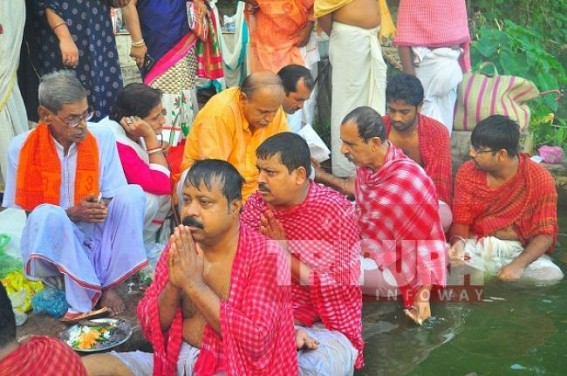 Mahalaya rituals observed across Tripura 