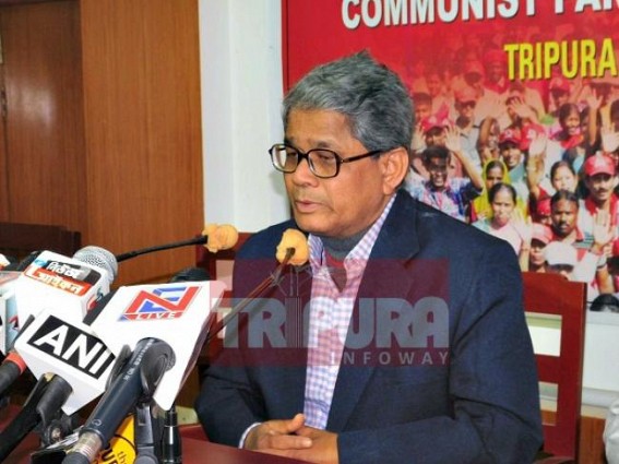 'Ensure Undivided Tripura first before alliance' : CPI-M
