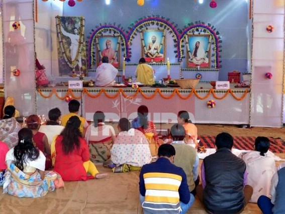 Saint Ramkrishna's followers celebrate Kalpataru Utsav across Tripura on New Year