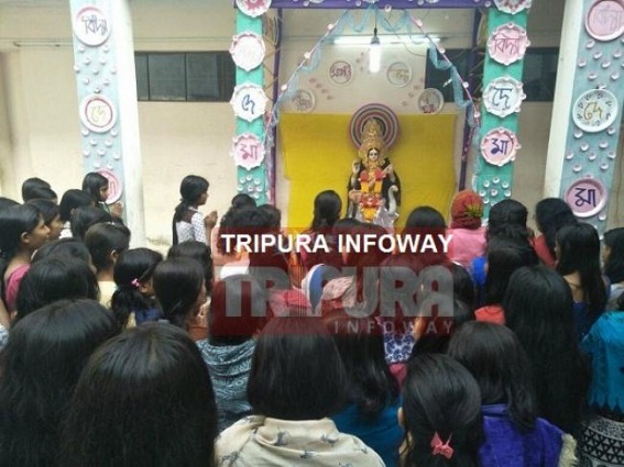 Saraswati Puja celebration begins across Tripura : Prayers offered across houses, schools 