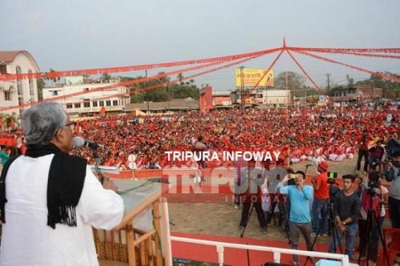  â€˜Since 1980, who were involved in mass butchery of majority and occupied ADC with bullets, they only formed IPFTâ€™ : Chief Minister Manik Sarkar