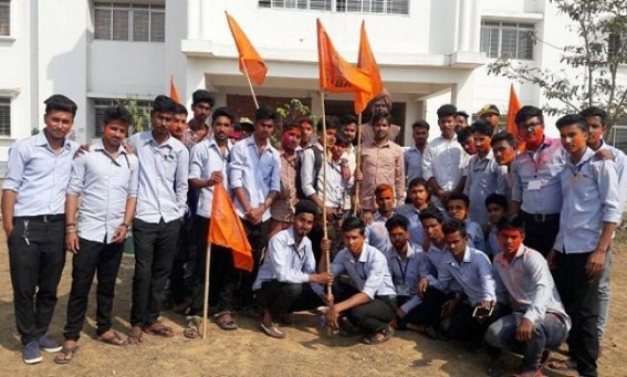 Tripura gets first-ever ABVP Councils in College Campuses removing SFI