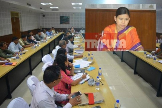 Tripura Ministers target 100 days Action Plans : Govt to certify Ministers based on 100 days Performance : ARDD meeting held today Tripura Ministers target 100 days Action Plans : Govt to certify Ministers based on 100 days Performance : ARDD meeting held today