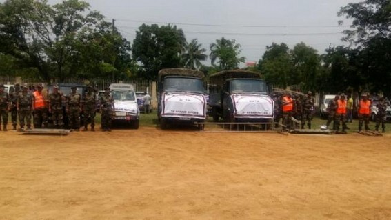 Assam Rifles participates in Multi-State mega mock exercise on Disaster management Assam Rifles participates in Multi-State mega mock exercise on Disaster management