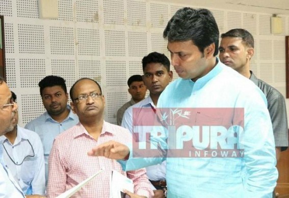 â€˜Job Recruitment process stopped in Tripura but Chief Ministerâ€™s office has become a dumping ground of one after one OSDsâ€™ : Congress questions Biplabâ€™s corrupt coterie 