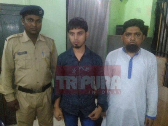 2 Bangladeshis booked in Tripura