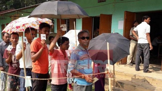 Tripura By-Election : Re-polling held at Khowai
