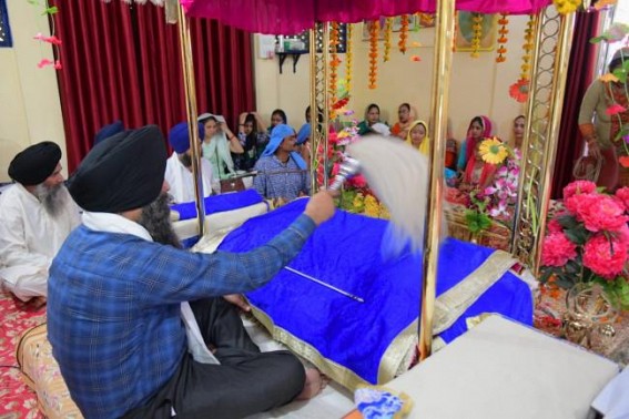 Guru Nanak birth anniversary celebrated in Agartala Guru Nanak birth anniversary celebrated in Agartala