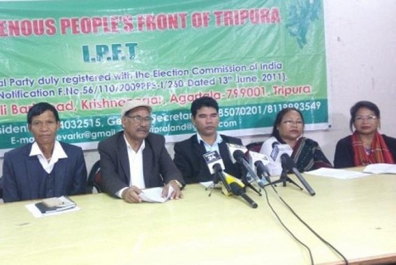 IPFT going to Delhi to demand Tipraland from PM Modi IPFT going to Delhi to demand Tipraland from PM Modi