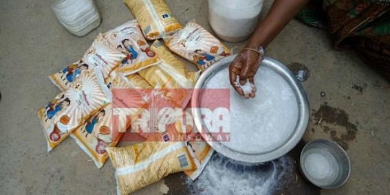After plastic wheat, now poisonous Salt in Tripura ration shops !