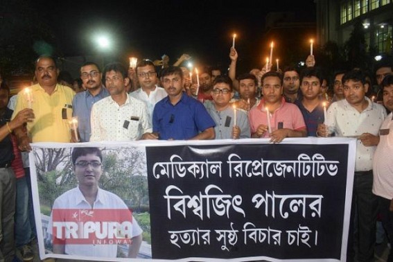 Medical Representatives werenâ€™t permitted to hold candle-march for Biswajit 