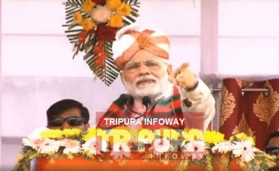 ‘Before asking reasons of unemployment from Modi, ask your own Govt in Tripura’ : Modi tells CPI-M ‘Before asking reasons of unemployment from Modi, ask your own Govt in Tripura’ : Modi tells CPI-M