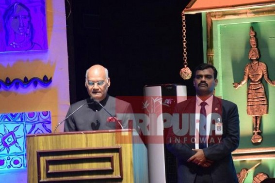 â€˜Please visit Rashtrapati Bhawan whenever in Delhiâ€™ : President Kovind invites Tripura