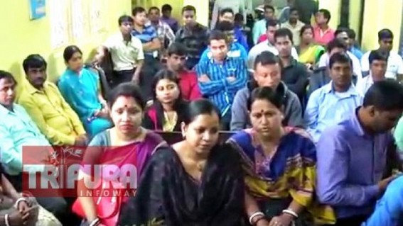 Demand list expanding before BJP Govt : Terminated 156 RMSA staffs demand re-appointments