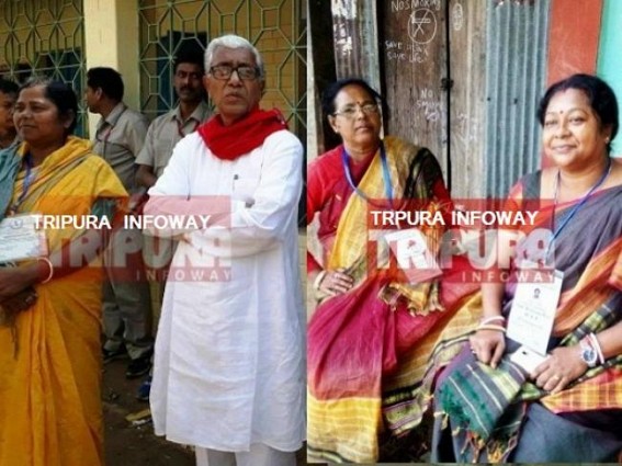 Tripura Re-Poll : CPI-M, BJP candidates keeping strict vigils on polling stations of 6 constituencies
