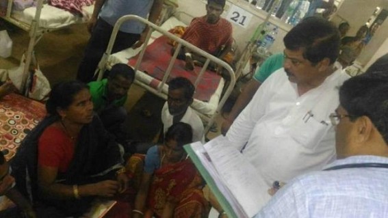 Health Minister's surprise visit at GB hospital ! Health Minister's surprise visit at GB hospital !