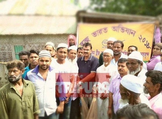 Muslim backed organization held Swachh Bharat Abhiyan in Hindu temple
