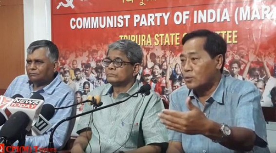 â€˜Fulfill your promises of â€˜Cholo-Paltaiâ€™ and come forward to fix unruly brigades of your partyâ€™ : CPI-M MP Jiten appeals BJP