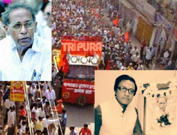 Tripura CPI-M forgets its past Chief Minister Nripen Chakraborty Tripura CPI-M forgets its past Chief Minister Nripen Chakraborty
