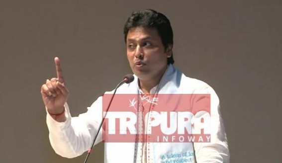 Tripura CM again claims wrong, says, ‘Hindi is India's National Language’ Tripura CM again claims wrong, says, ‘Hindi is India's National Language’