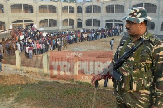 Voting for Tripura Assembly elections begins