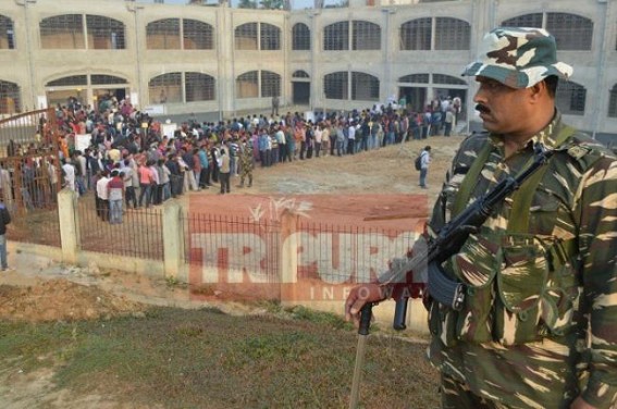 Voting for Tripura Assembly elections begins Voting for Tripura Assembly elections begins