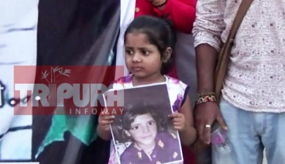Tripura voices against 'Rape Culture' : Rally conducted for Asifa & Dharmanagar victim