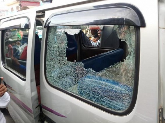 Saffron Terror paralyze Democracy, heavy attacks in Khowai ahead of Municipal Bi-Election Saffron Terror paralyze Democracy, heavy attacks in Khowai ahead of Municipal Bi-Election
