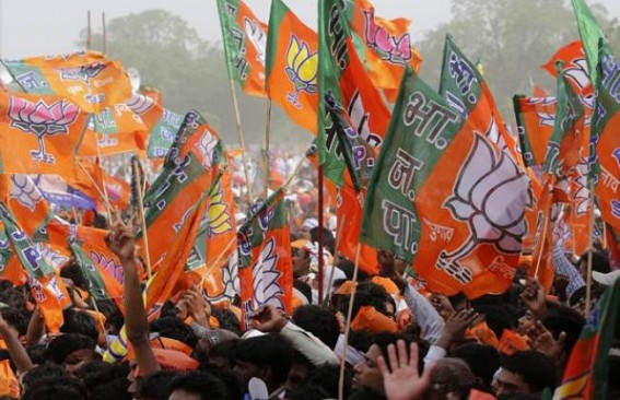 Ruling BJP launches 'poll rigging' for Municipal By-Election : Congress candidate's home attacked Ruling BJP launches 'poll rigging' for Municipal By-Election : Congress candidate's home attacked