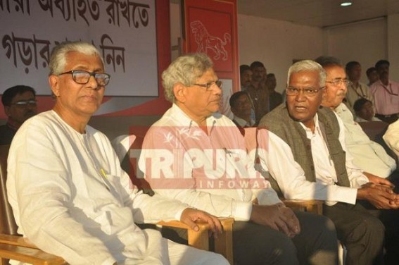 'Tripura is the only State, which never embezzled a 'Single Paisa' of Centre' : Yechury