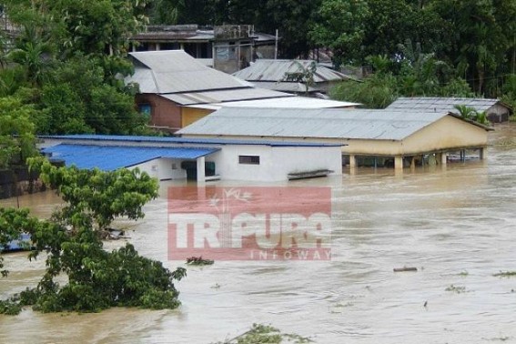 North Tripura flooding : Over 4000 families homeless, State Govt Disaster Management's role remains unsatisfactory