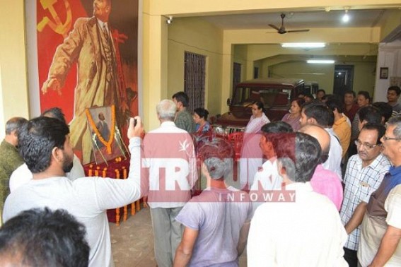 Nripen Chakraborty becomes forgotten leader, but CPI-M remembers Lenin Nripen Chakraborty becomes forgotten leader, but CPI-M remembers Lenin