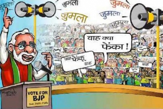 Massive Erosion of Voters base, imminent loss in 2019 LS Poll forced Modi, Amit Shah combine to slash GST rates after defeat in 3 states: Rahul Gandhi exposed JUMLA Massive Erosion of Voters base, imminent loss in 2019 LS Poll forced Modi, Amit Shah combine to slash GST rates after defeat in 3 states: Rahul Gandhi exposed JUMLA