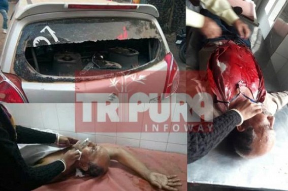 IPFT, CPI-M clash : Two CPI-M supporters injured IPFT, CPI-M clash : Two CPI-M supporters injured