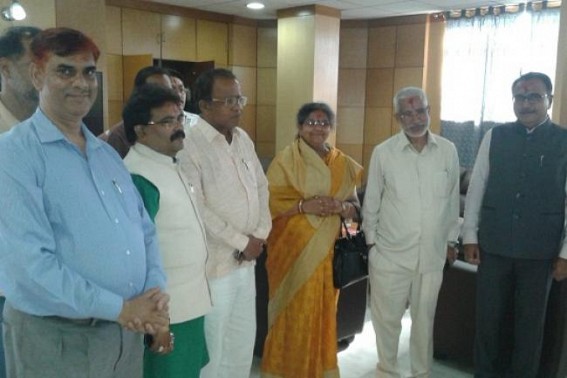 Parliamentary team visits Tripura University Parliamentary team visits Tripura University