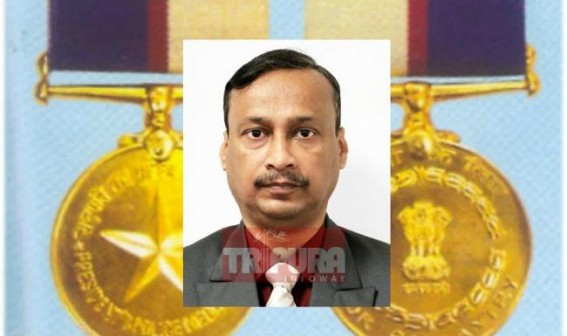 Tripura IPS officer awarded Presidentâ€™s Police Medal 