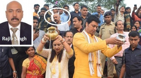 Manik Sarkar’s bootlicker to Biplab Deb’s Mafia Planner !!! IPS Rajiv Singh’s fall from CBI Joint Director’s post to Biplab’s personal 'servant' stuns Tripura Police insiders Manik Sarkar’s bootlicker to Biplab Deb’s Mafia Planner !!! IPS Rajiv Singh’s fall from CBI Joint Director’s post to Biplab’s personal 'servant' stuns Tripura Police insiders