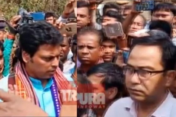 Biplab suspends, harasses TCS Office Prabir Debbarma on spot with corruption charges but ‘Honeymoons’ with corrupt OSD Biplab suspends, harasses TCS Office Prabir Debbarma on spot with corruption charges but ‘Honeymoons’ with corrupt OSD