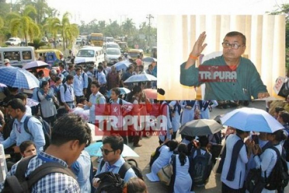 On the 47th day of BJP-Govt, Education Minister mutes Students-Voice : Mass resentment continue Statewide On the 47th day of BJP-Govt, Education Minister mutes Students-Voice : Mass resentment continue Statewide