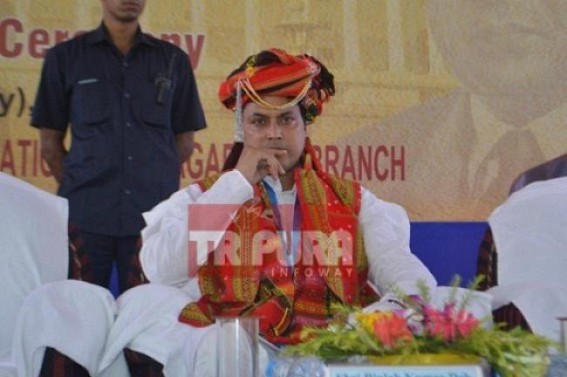 ‘Motormouth’ Biplab Deb’s arrogance spikes high amid all Pre-Election fake promises : CM cancels two pre-scheduled meetings with Tripura’s largest Journalist body TWJA at last moment, outstation Journalists harassment stuns BJP’s Media friends ‘Motormouth’ Biplab Deb’s arrogance spikes high amid all Pre-Election fake promises : CM cancels two pre-scheduled meetings with Tripura’s largest Journalist body TWJA at last moment, outstation Journalists harassment stuns BJP’s Media friends