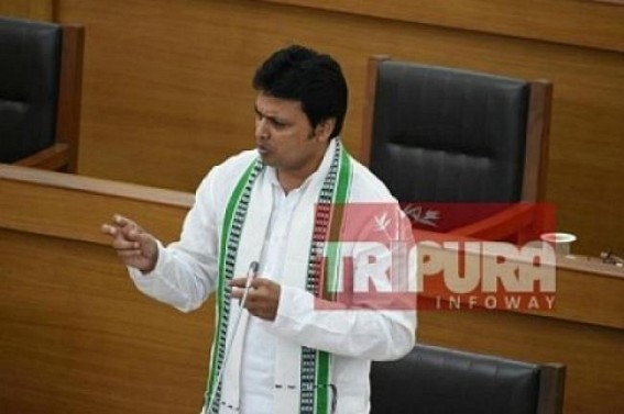 Vision Document remained untouched as Biplab Deb failed to draw fund from Centre : MP Election likely to blow BJP