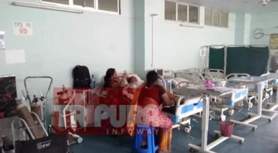 Power cut in Udaipur Dist Hospital since Sunday night : No alternative power line, no fuel in generator Power cut in Udaipur Dist Hospital since Sunday night : No alternative power line, no fuel in generator