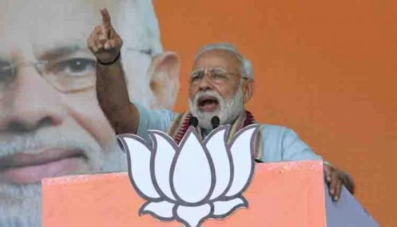 Modi prods Pawar again to attack Congress Modi prods Pawar again to attack Congress