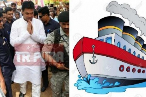Only 1 month left for Biplab Deb to fulfil promise on Shipâ€™s arrival in Sonamuraâ€™s Gomati river