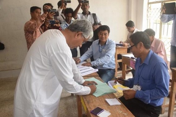 60% voting recorded in Tripura LS polls