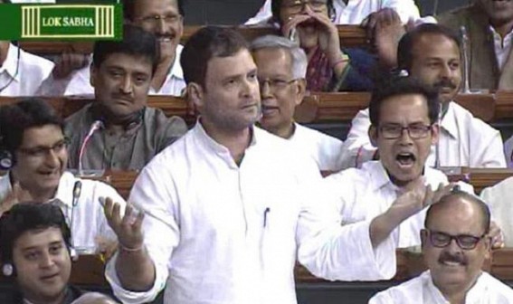 Drama in Lok Sabha as Rahul threatens to play tape