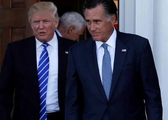 Trump caused worldwide dismay, says Mitt Romney Trump caused worldwide dismay, says Mitt Romney