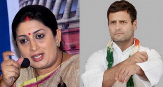 BJP has forced Rahul to visit Amethi more often: Smriti Irani