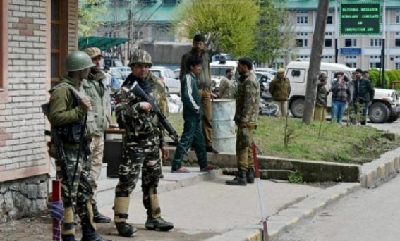 CRPF trooper shoots self after firing at colleagues