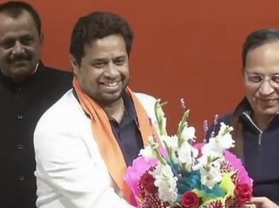 TMC MP Saumitra Khan joins BJP